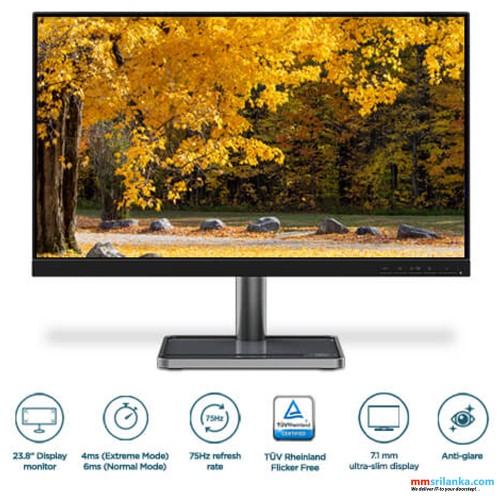 Lenovo L24i-30 23.8 inch-Everyday Monitor (3Y)